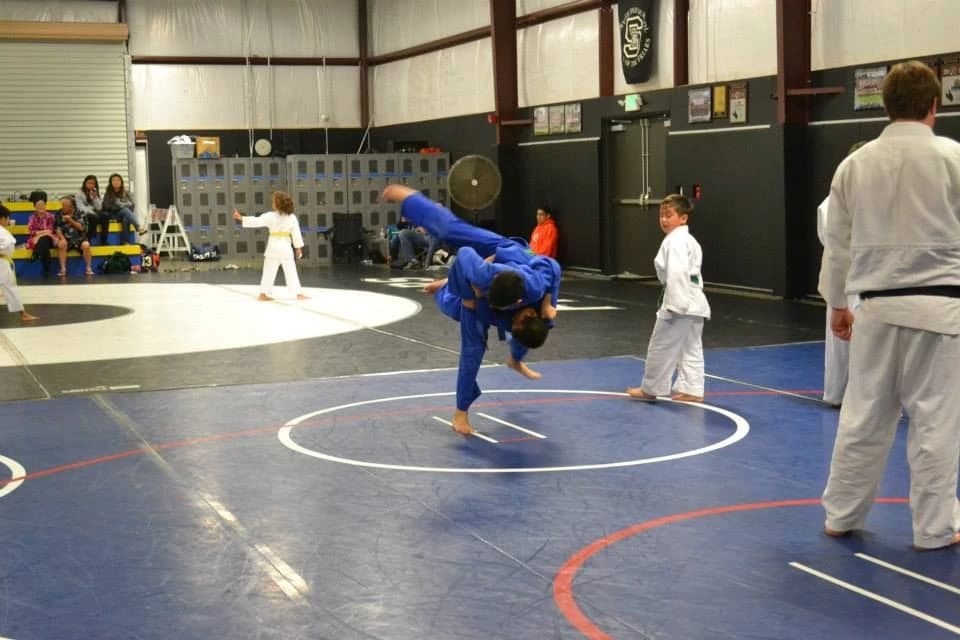 Youth Judo students training at OCK Judo