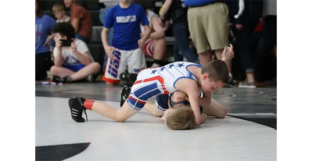 Youth Wrestling students training at OCK Judo